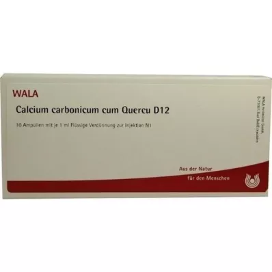 CALCIUM CARBONICUM CUM quercus D 12 ampoules, 10X1 ml