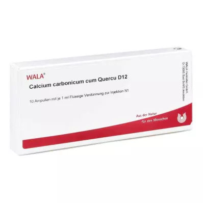 Ampoules de Calcium Carbonicum Cum Quercus D12 (10x1 ml)