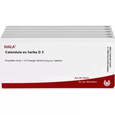 CALENDULA EX Herba D 3 ampoules, 50X1 ml
