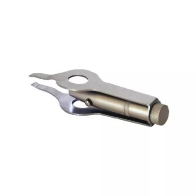 NIPPES Pincette inoxydable avec lumière No.767E, 1 pc