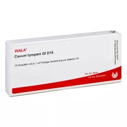 CAVUM tympani GL D 15 ampoules, 10X1 ml