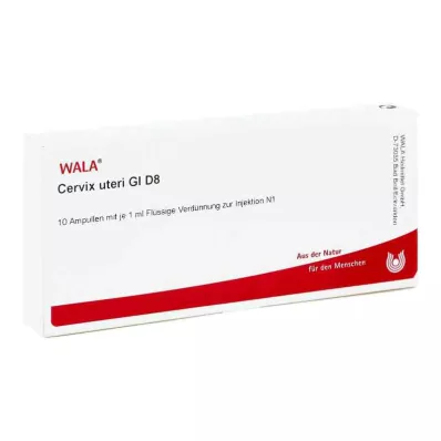 CERVIX utérine GL D 8 ampoules, 10X1 ml