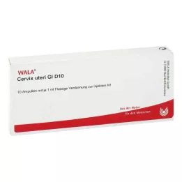 CERVIX utérine GL D 10 ampoules, 10X1 ml