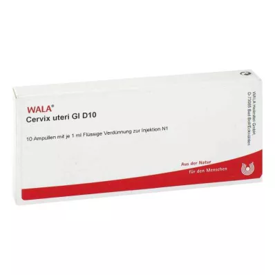CERVIX utérine GL D 10 ampoules, 10X1 ml