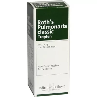 ROTHS Pulmonaria classic gouttes, 50 ml