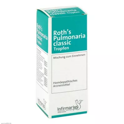 ROTHS Pulmonaria classic gouttes, 50 ml