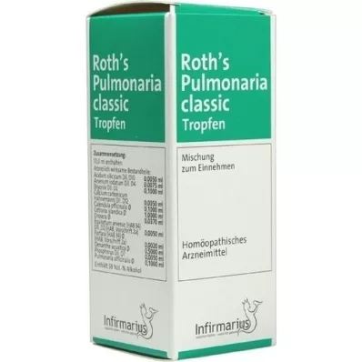 ROTHS Pulmonaria classic gouttes, 100 ml