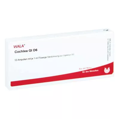 COCHLEA GL D 6 ampoules, 10X1 ml COCHLEA GL D 6 ampoules, 10X1 ml