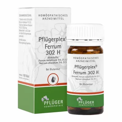 PFLÜGERPLEX Comprimés de Ferrum 302 H, 100 pc