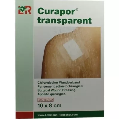 CURAPOR Pansement stérile transparent 8x10 cm, 5 pces