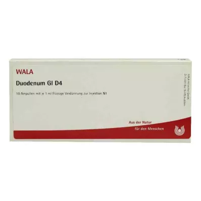 DUODENUM GL D 4 ampoules, 10X1 ml DUODENUM GL D 4 ampoules, 10X1 ml