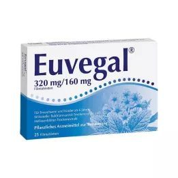 EUVEGAL 320 mg/160 mg comprimés pelliculés, 25 pcs
