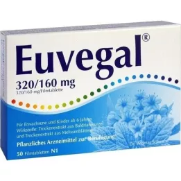 EUVEGAL 320 mg/160 mg Comprimés pelliculés, 50 pc