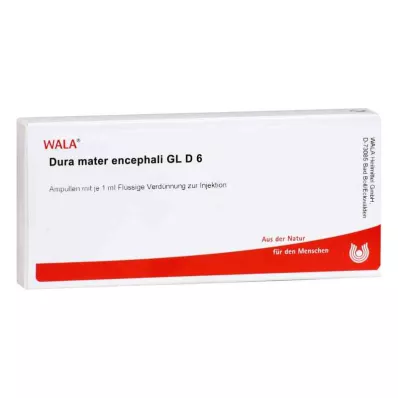 DURA MATER encéphali GL D 6 ampoules, 10X1 ml
