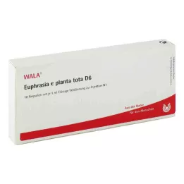 EUPHRASIA E planta tota D 6 ampoules, 10X1 ml