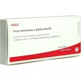 FUCUS VESICULOSUS E planta tota D 3 ampoules, 10X1 ml