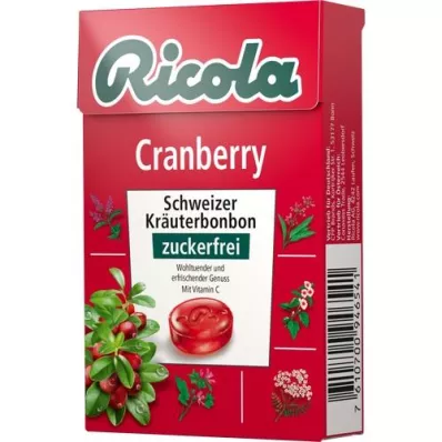 RICOLA o.Z.Box Bonbons aux cranberries, 50 g