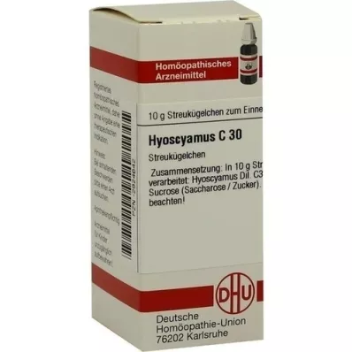 HYOSCYAMUS C 30 globules, 10 g