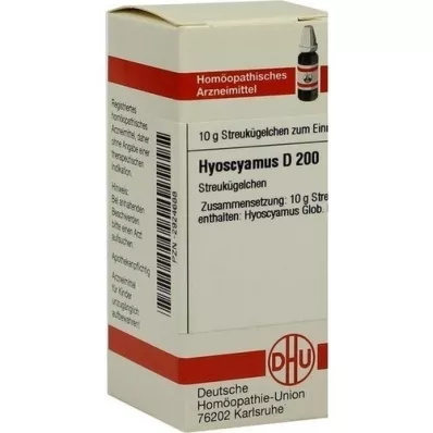 HYOSCYAMUS D 200 globules, 10 g