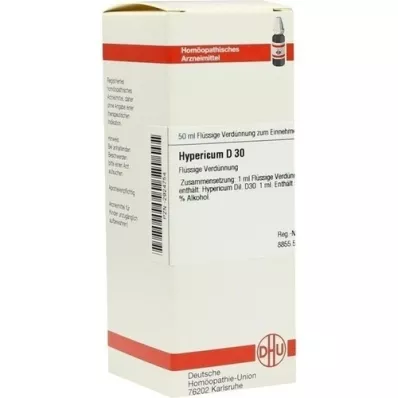 HYPERICUM D 30 Dilution, 50 ml