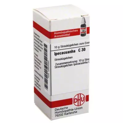 IPECACUANHA C 30 globules, 10 g IPECACUANHA C 30 globules, 10 g