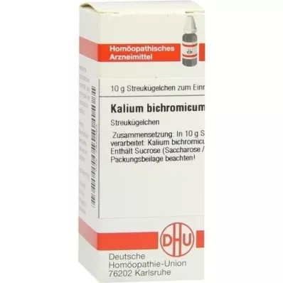 KALIUM BICHROMICUM C 30 globules, 10 g