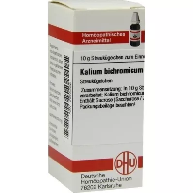 KALIUM BICHROMICUM D 30 globules, 10 g