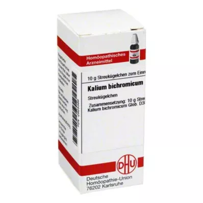 DHU Kalium bichromicum D 30 globules, 10 g DHU Kalium bichromicum D 30 globules, 10 g