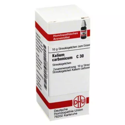 KALIUM CARBONICUM C 30 globules, 10 g