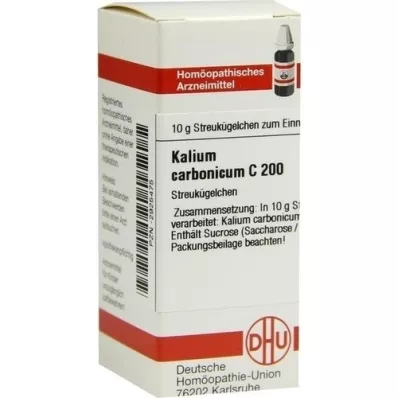 KALIUM CARBONICUM C 200 globules, 10 g