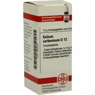KALIUM CARBONICUM Globules D 12, 10 g