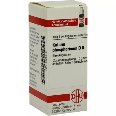 KALIUM PHOSPHORICUM Globules D 6, 10 g