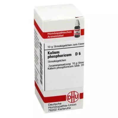 KALIUM PHOSPHORICUM Globules D 6, 10 g