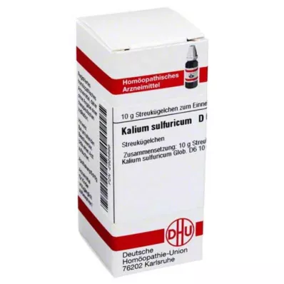 KALIUM SULFURICUM Globules D 6, 10 g