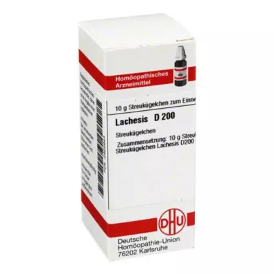 DHU Lachesis D 200 globules, 10 g DHU Lachesis D 200 globules, 10 g