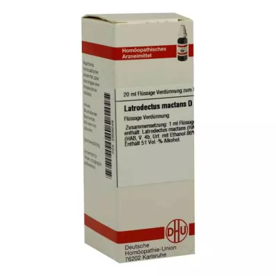 LATRODECTUS mactans D 12 Dilution, 20 ml