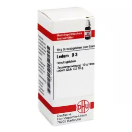 LEDUM Globules D 3, 10 g
