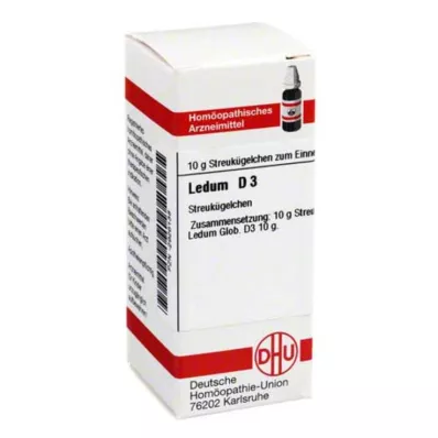 LEDUM Globules D 3, 10 g