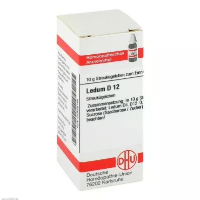 LEDUM Globules D 12, 10 g LEDUM Globules D 12, 10 g