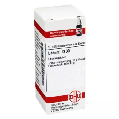 LEDUM D 30 globules, 10 g