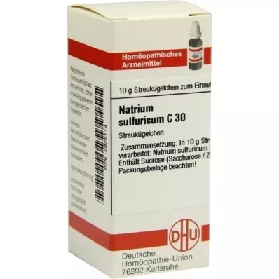 NATRIUM SULFURICUM C 30 globules, 10 g