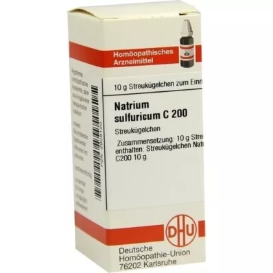 NATRIUM SULFURICUM C 200 globules, 10 g