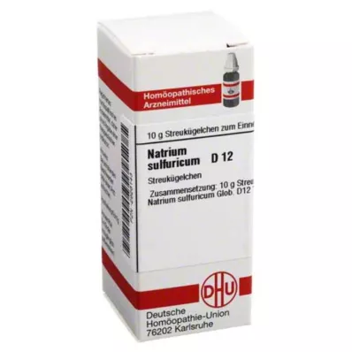 DHU Natrum sulfuricum D 12 globules, 10 g