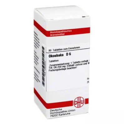DHU Okoubaka D 6 comprimés, 80 pc