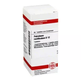 PETROLEUM RECTIFICATUM D 12 comprimés, 80 pc