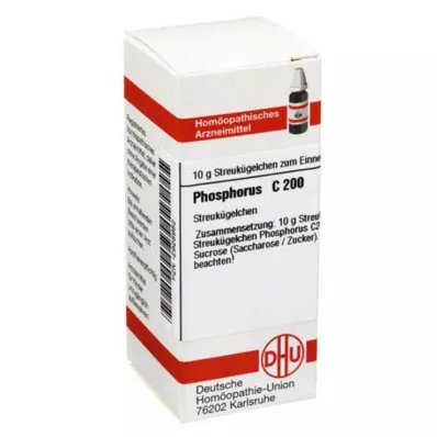 PHOSPHORUS C 200 globules, 10 g