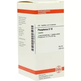 PHOSPHORUS D 10 comprimés, 200 pc