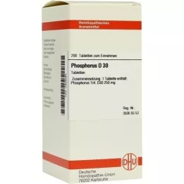 PHOSPHORUS D 30 comprimés, 200 pc