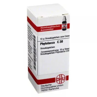 DHU Phytolacca C 30 globules, 10 g DHU Phytolacca C 30 globules, 10 g