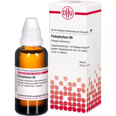 PODOPHYLLUM D 6 Dilution, 50 ml